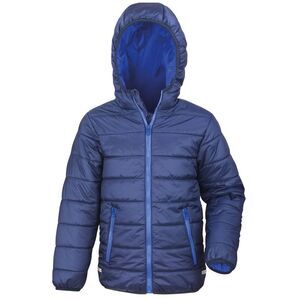 Result Core Childrens/Kids Padded Jacket / Navy/Royal Blue